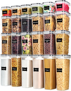 Vtopmart Airtight Food Storage Containers, 24-Piece Set