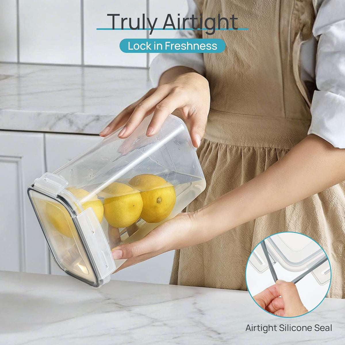 Vtopmart Airtight Food Storage Containers, 24-Piece Set