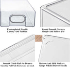 6-Piece Stackable Refrigerator Organizer Drawers