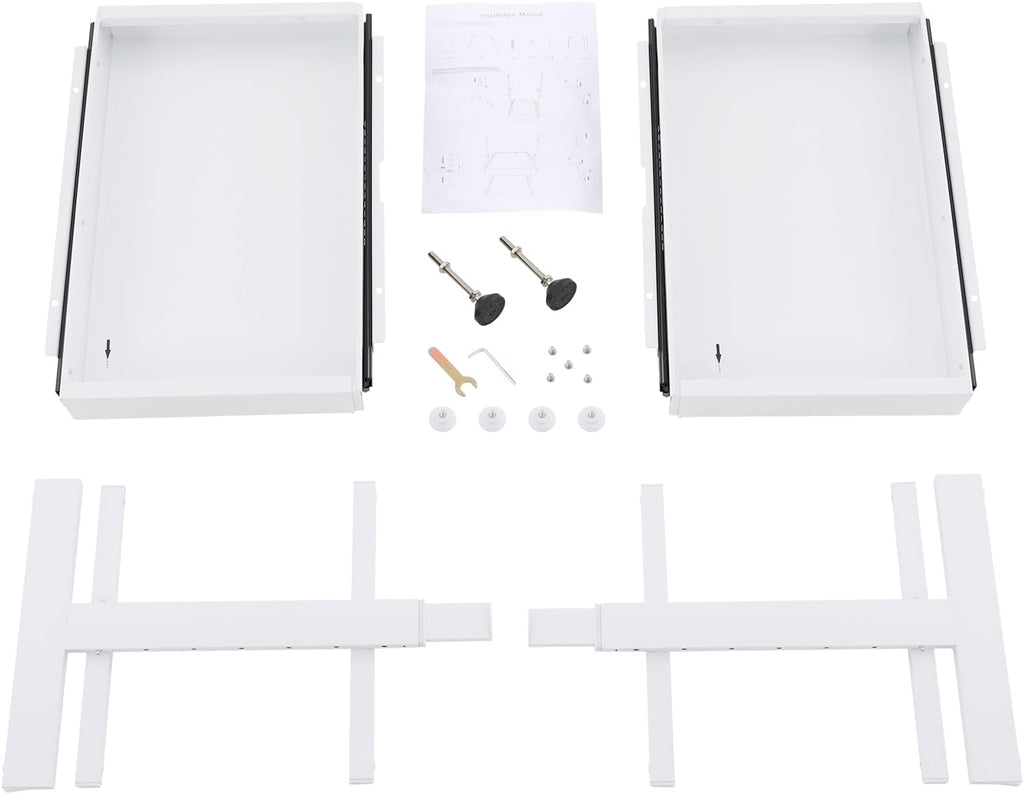 Expandable 2-Tier Pull Out Cabinet Organizer