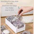 11-Compartment Cable Organizer Box