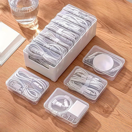 11-Compartment Cable Organizer Box