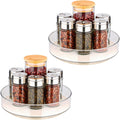 2-Pack Lazy Susan Turntable Organizers