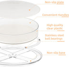 2-Pack Lazy Susan Turntable Organizers