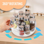 2-Pack Lazy Susan Turntable Organizers