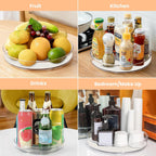 2-Pack Lazy Susan Turntable Organizers