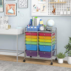 12-Drawer Rolling Storage Cart