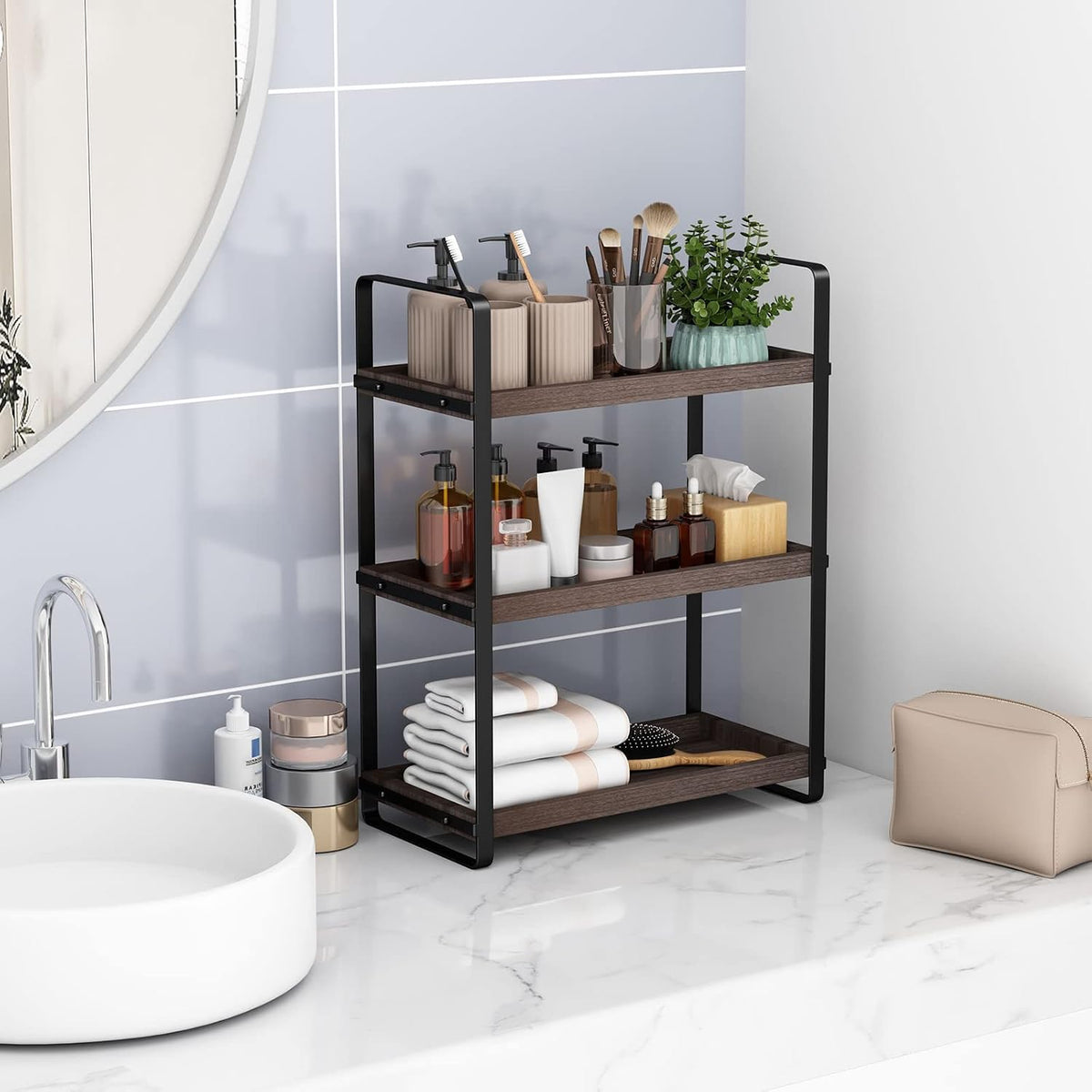 HNRLOY Bathroom Counter Organizer