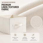 3-Pack Foldable Closet Storage Bins