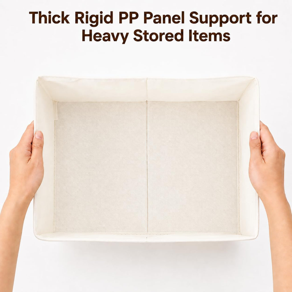 3-Pack Foldable Closet Storage Bins