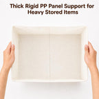 3-Pack Foldable Closet Storage Bins