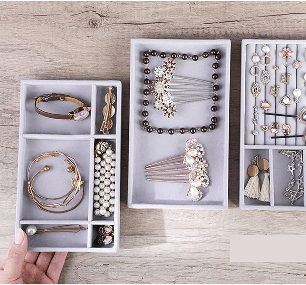 Beige Drawer Jewelry Organizer